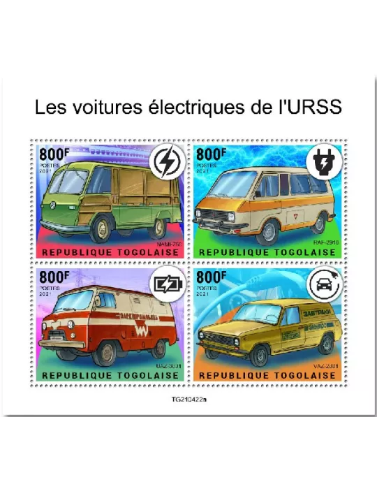 n° 9595/9598 - Timbre TOGO Poste