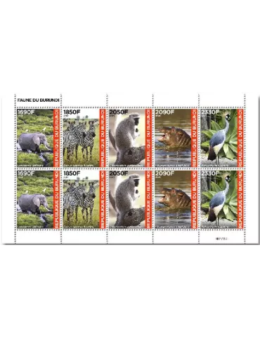 n° 2529/2538 - Timbre BURUNDI Poste