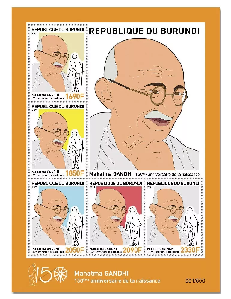 n° 2534/2538 - Timbre BURUNDI Poste