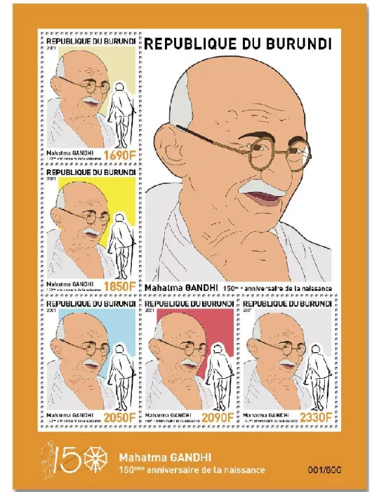 n° 2534/2538 - Timbre BURUNDI Poste