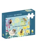 PUZZLE TIMBRÉS : LES ABEILLES SOLITAIRES (120 PIECES)
