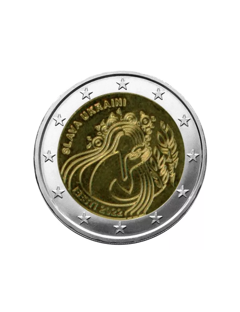 2 EURO COMMEMORATIVE 2022 : ESTONIE (Paix en Ukraine)