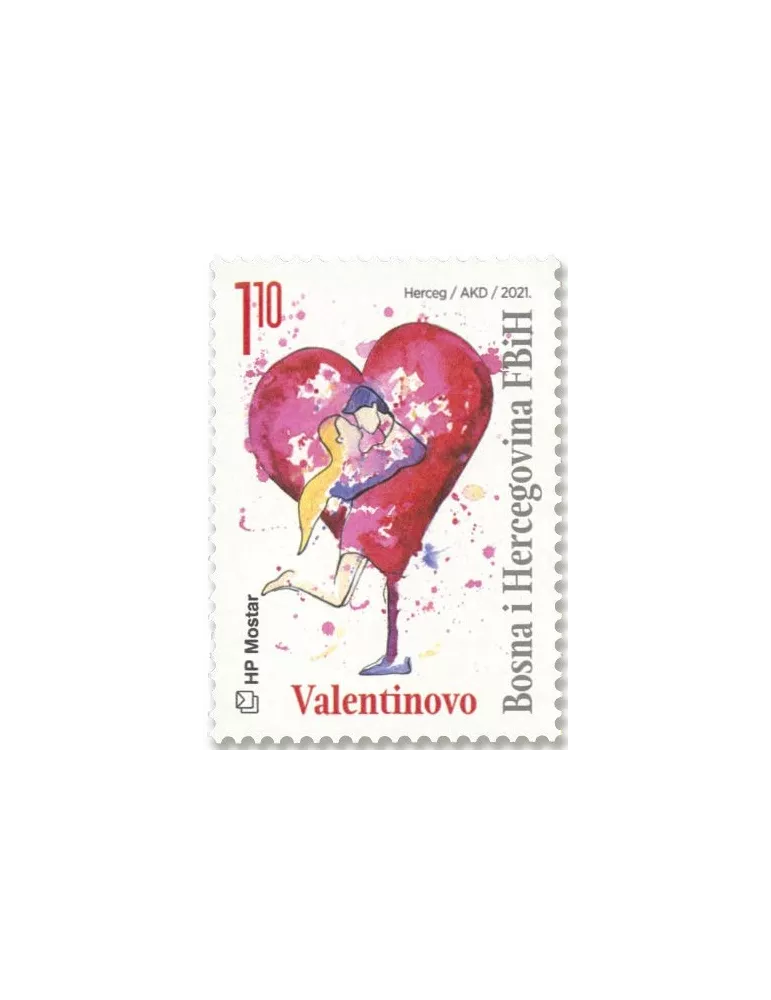 n°523 - Timbre HERCEG-BOSNA Poste