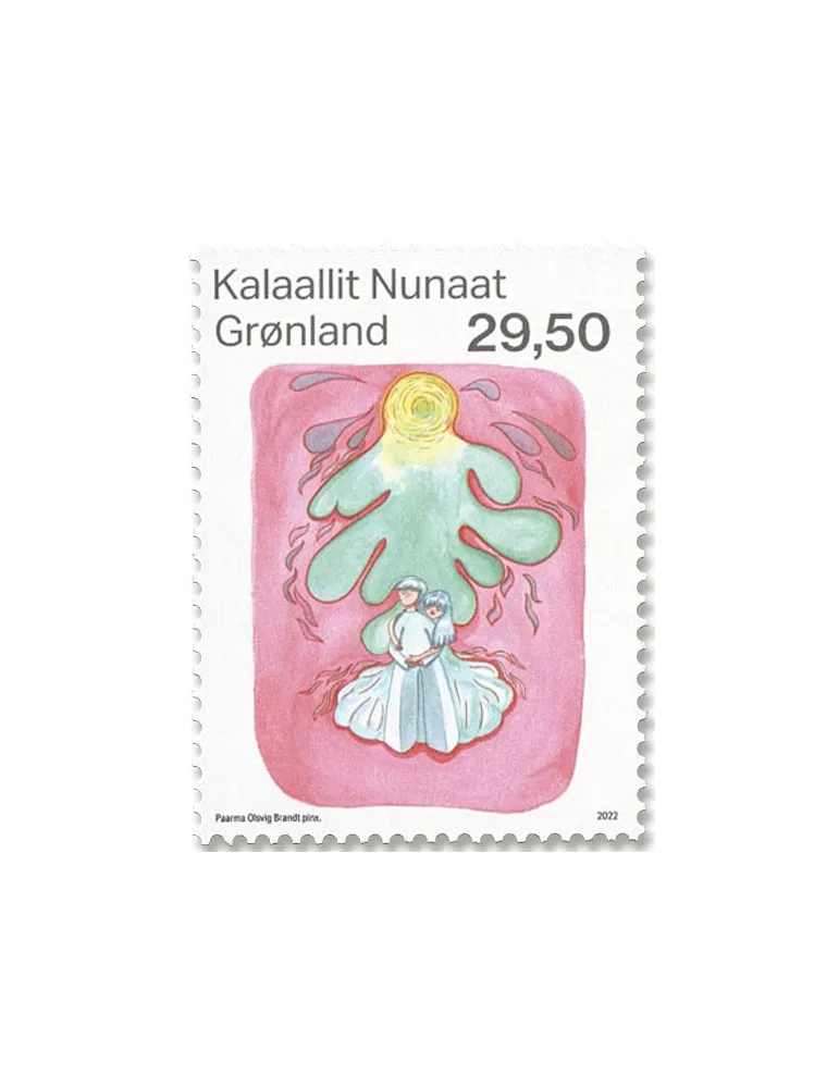 n°881/882 - Timbre GROENLAND Poste