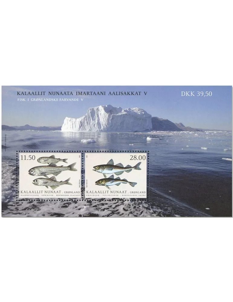 n°F879 - Timbre GROENLAND Poste