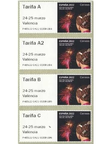 n°180 - Timbre ESPAGNE Timbres de distributeurs