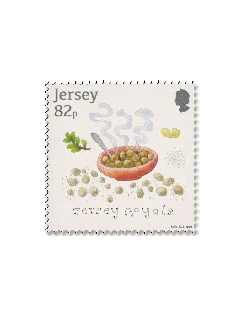 n°2671/2676 + le n° 2670 - Timbre JERSEY Poste