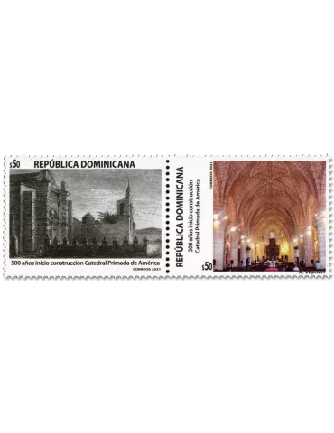 n° 2318/2319 - Timbre DOMINICAINE Poste