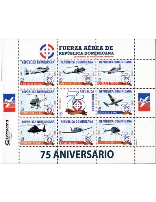 n° 2336/2344 - Timbre DOMINICAINE Poste