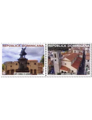 n° 2350/2351 - Timbre DOMINICAINE Poste