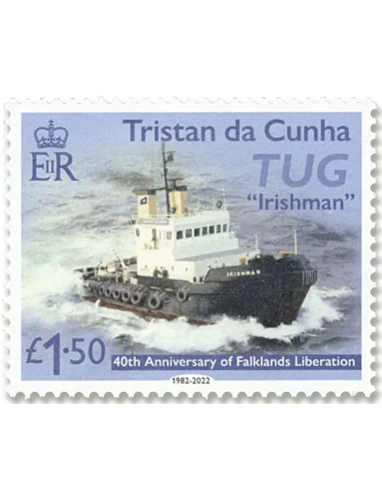 n°1307/1309 - Timbre TRISTAN DA CUNHA Poste