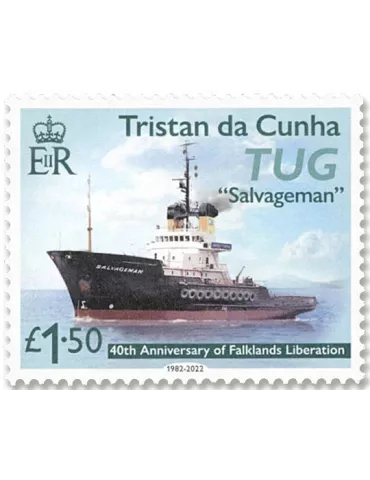 n°1307/1309 - Timbre TRISTAN DA CUNHA Poste 2