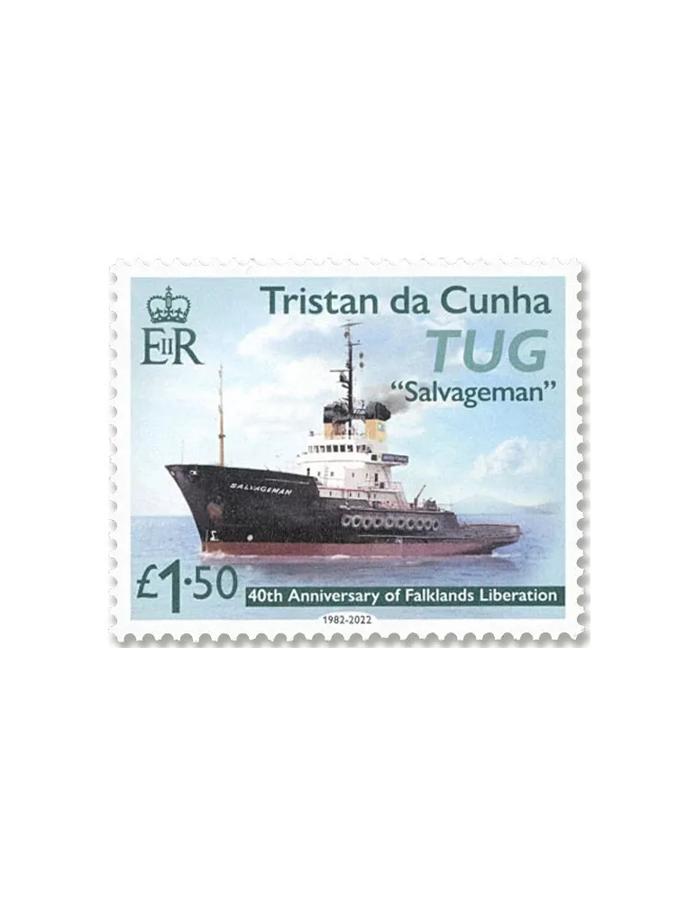 n°1307/1309 - Timbre TRISTAN DA CUNHA Poste