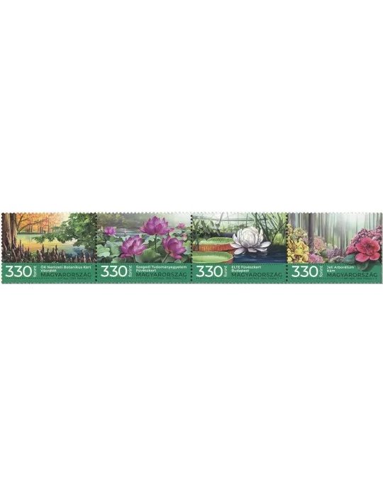 n°4856/4859 + le n° 4860 - Timbre HONGRIE Poste