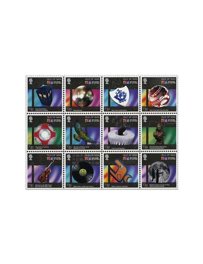 n°2891/2902 - Timbre ILE DE MAN Poste