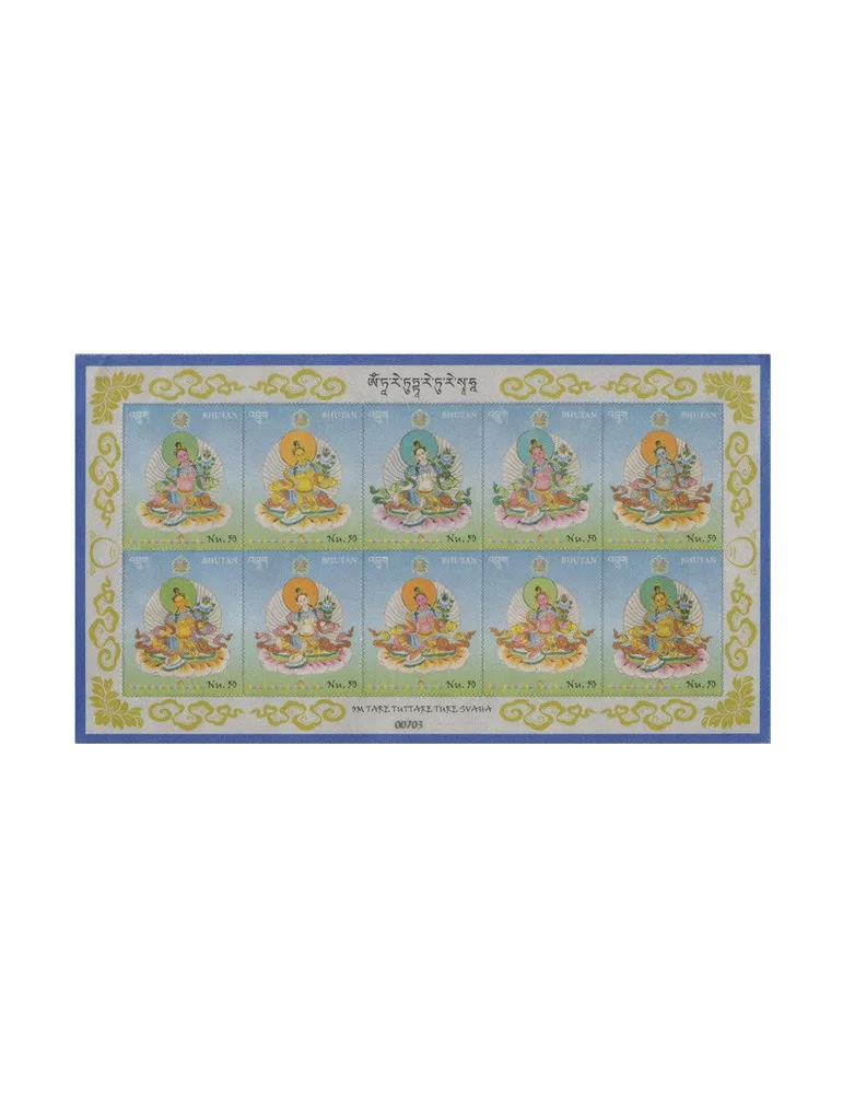 n°2318/2327 - Timbre BHOUTAN Poste