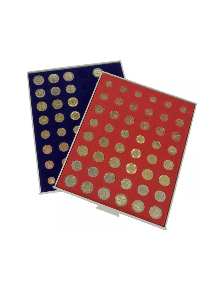 MEDAILLIER : 48 CASES RONDES ( SPECIAL EURO )