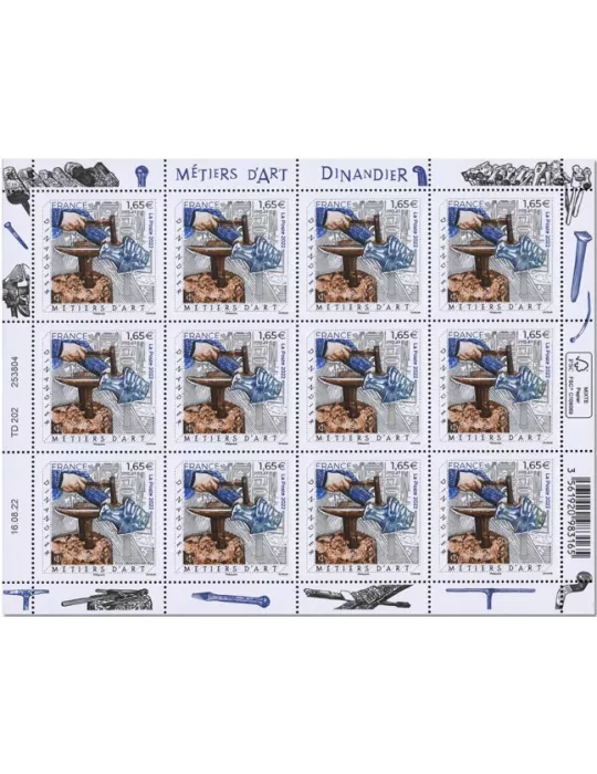 n° F79 - Timbre France Feuillets de France (n° 5624)