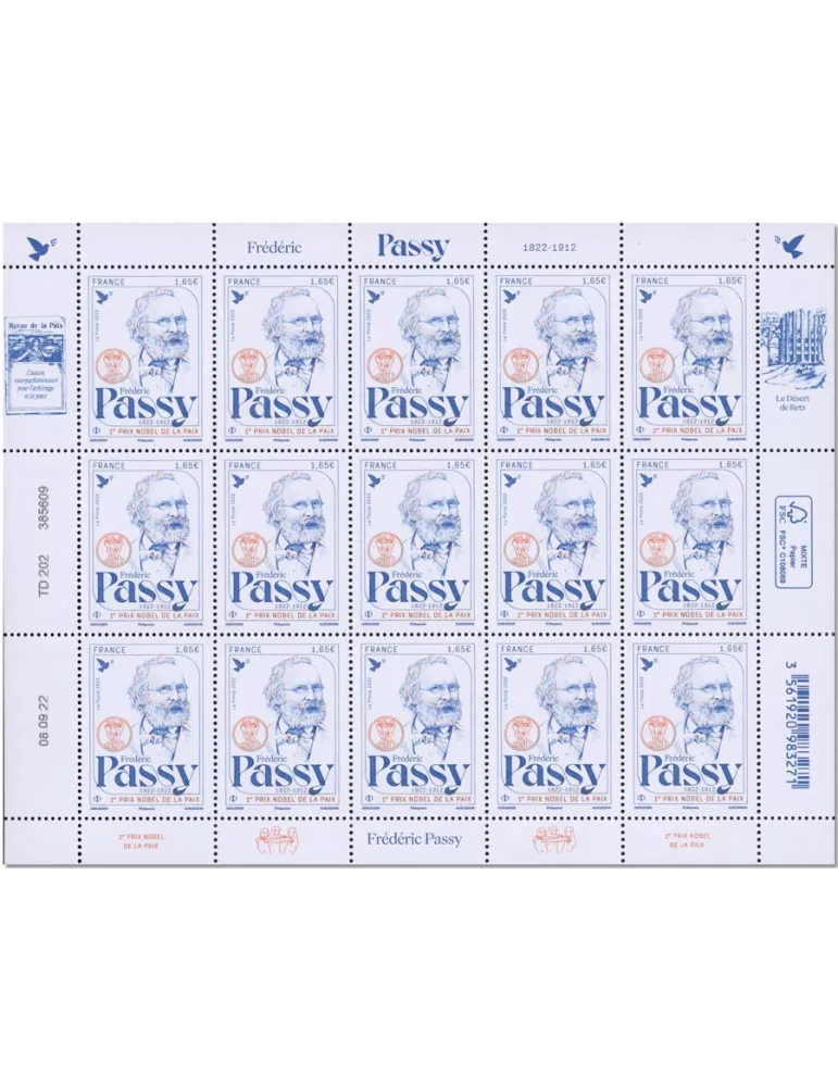 n° F81 - Timbre France Feuillets de France (n° 5626)