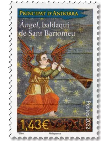 n° 884 - Timbre ANDORRE Poste