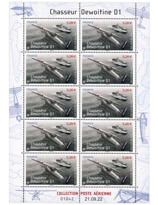 n° F92a - Timbre FRANCE Poste aérienne