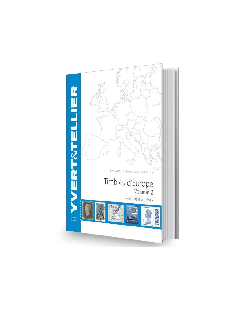EUROPE Volume 2 - 2023 (Catalogue des timbres des pays d´Europe de C à G)