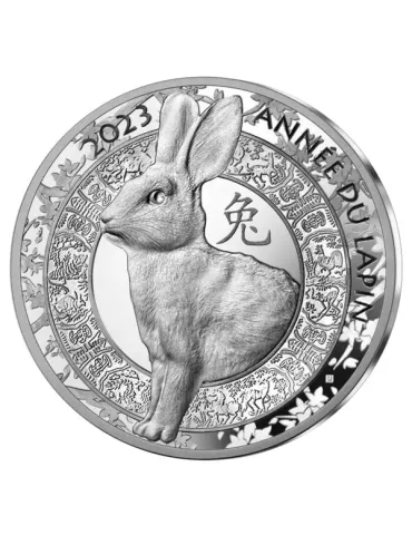 10 EUROS ARGENT - ANNEE DU LAPIN (2023) 2