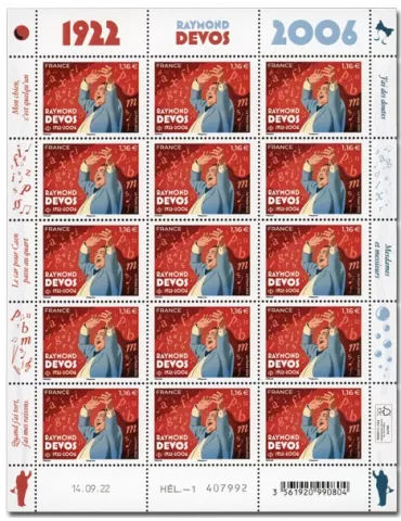 n° F85 - Timbre France Feuillets de France (n° 5639)