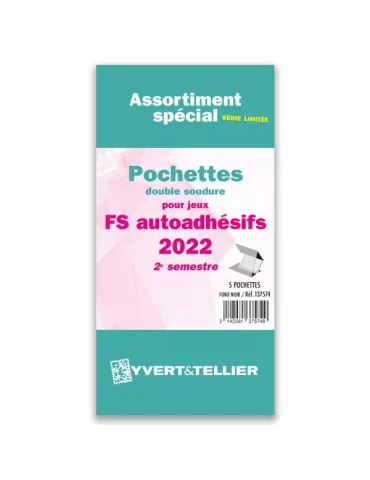 Assortiment de pochettes (double soudure) : 2022 -2e sem. (Jeux Autoadhésifs)