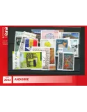 n° 870/884 - Timbre Andorre Année complète (2022)
