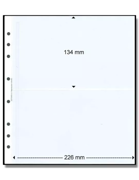 Feuille AV : pour 2 blocs souvenir (x10) - AV EDITIONS®