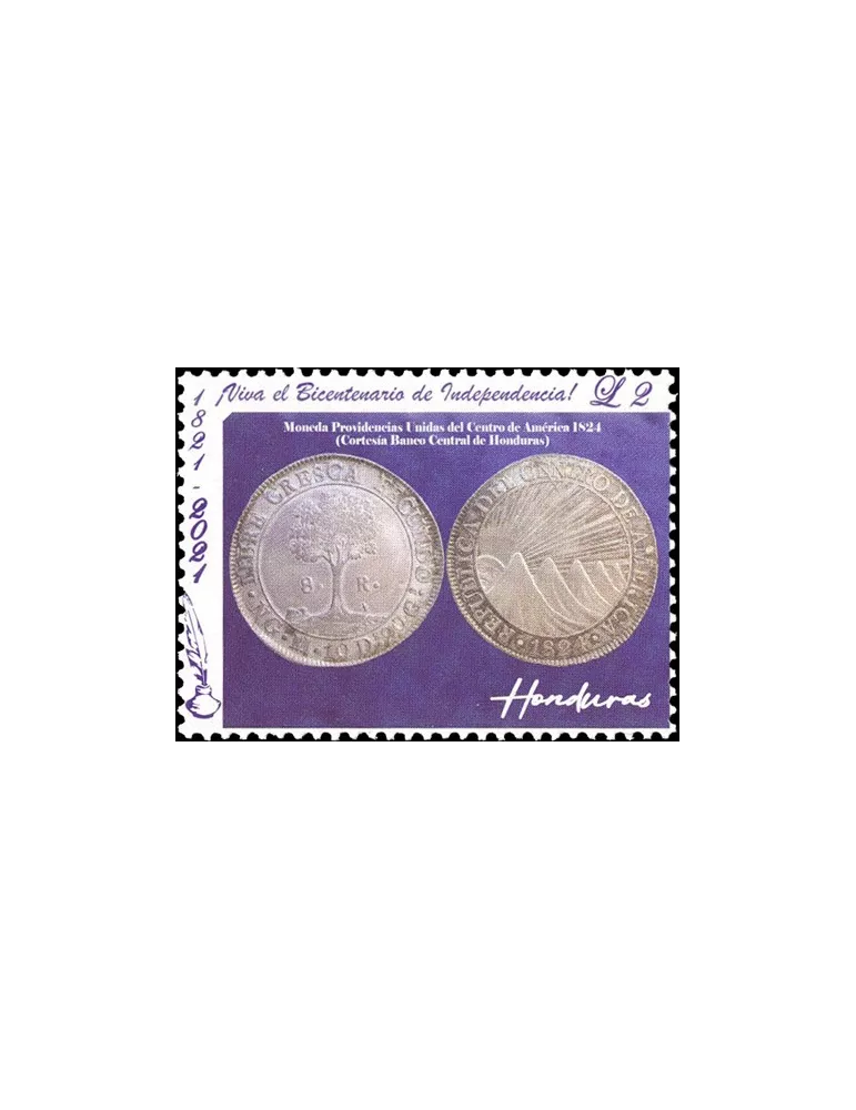 n° 327/330 - Timbre HONDURAS Poste