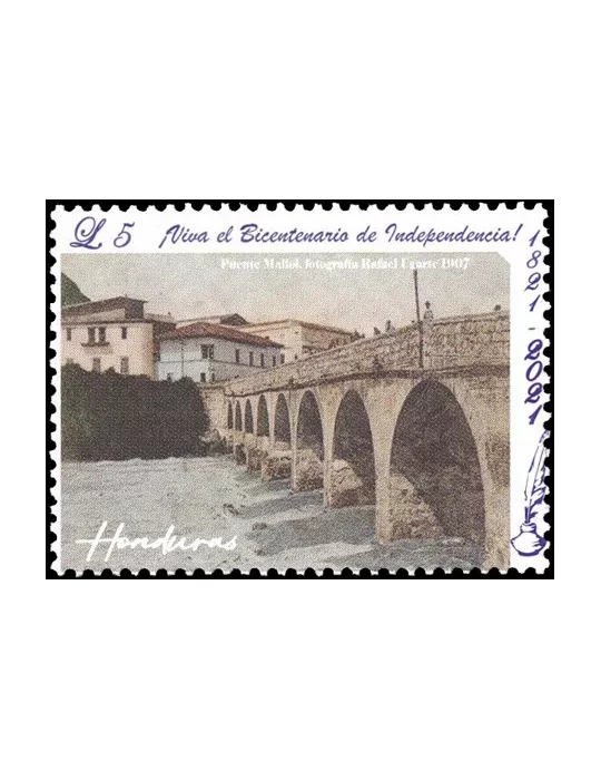 n° 327/330 - Timbre HONDURAS Poste