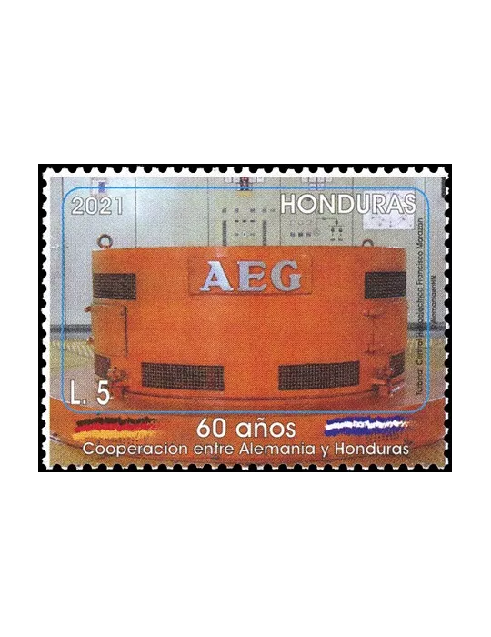 n° 331/334 - Timbre HONDURAS Poste