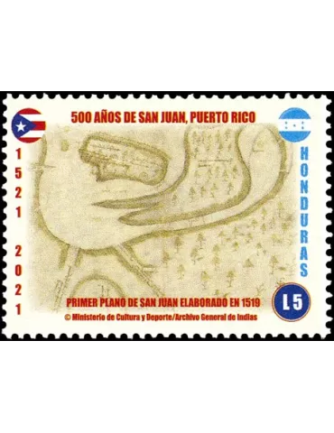 n° 335a/338a - Timbre HONDURAS Poste 2
