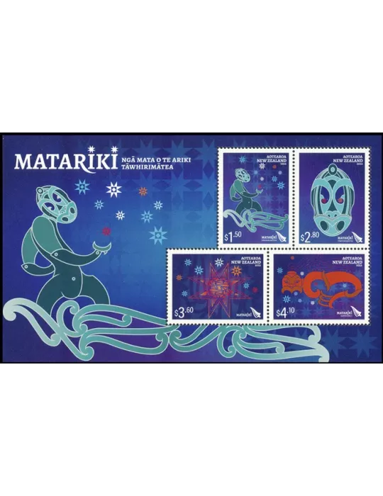 n° 421 - Timbre NOUVELLE-ZELANDE Blocs et feuillets