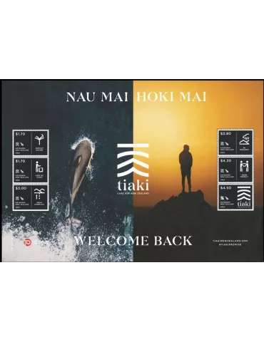 n° 422 - Timbre NOUVELLE-ZELANDE Blocs et feuillets