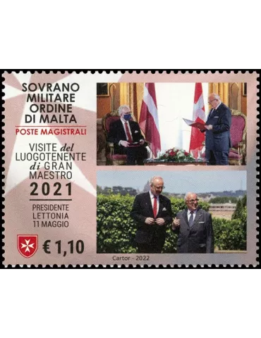 n° 1633/1634 - Timbre ORDRE de MALTE Poste