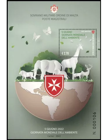 n° F1624 - Timbre ORDRE de MALTE Poste