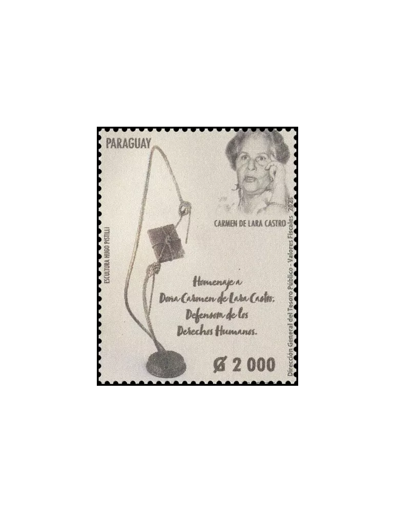 n° 3328 - Timbre PARAGUAY Poste
