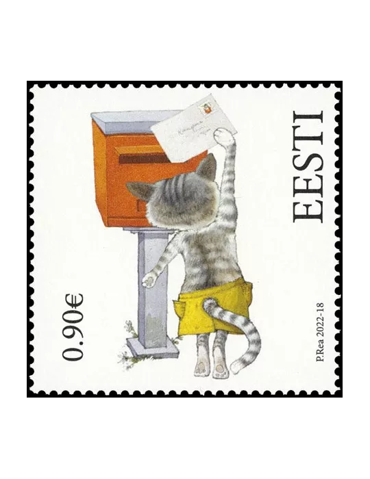 n° 960 - Timbre ESTONIE Poste