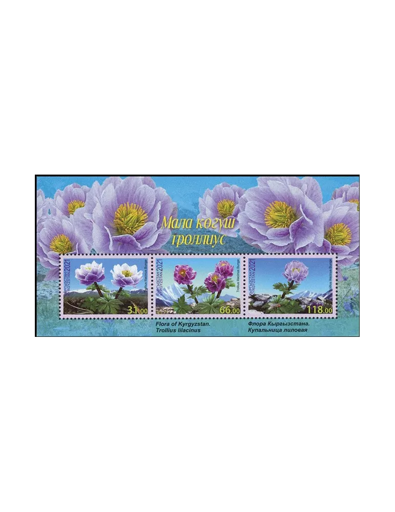 n° 109 - Timbre KIRGHIZISTAN (Poste Kirghize) Blocs et feuillets