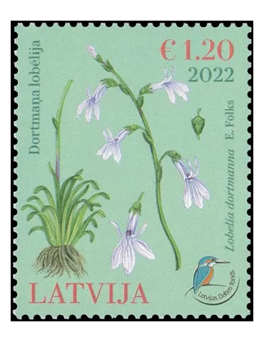 n° 1144 - Timbre LETTONIE Poste