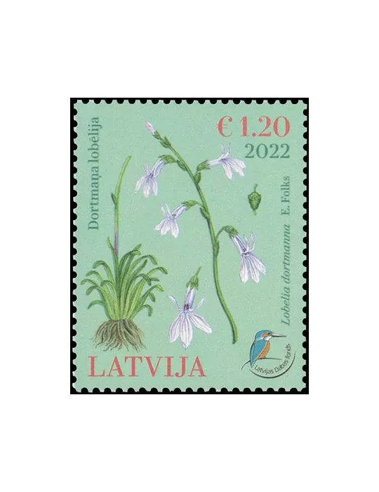 n° 1144 - Timbre LETTONIE Poste