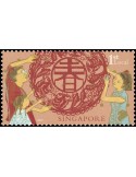 n° 2520/2523 - Timbre SINGAPOUR Poste