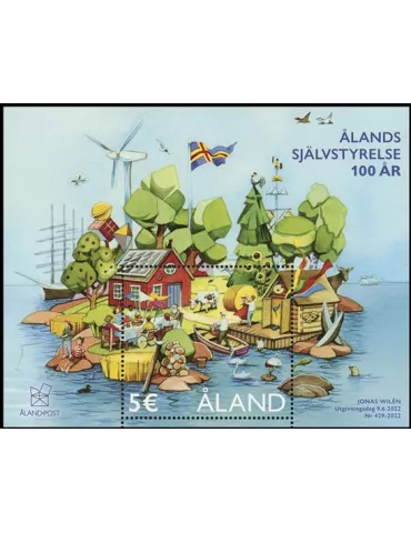 n° F526 - Timbre ALAND Poste