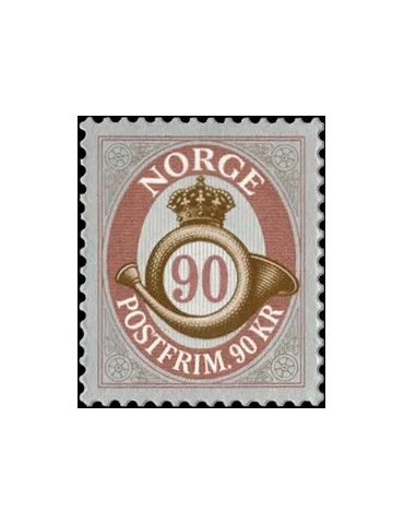 n° 2018 - Timbre NORVEGE Poste