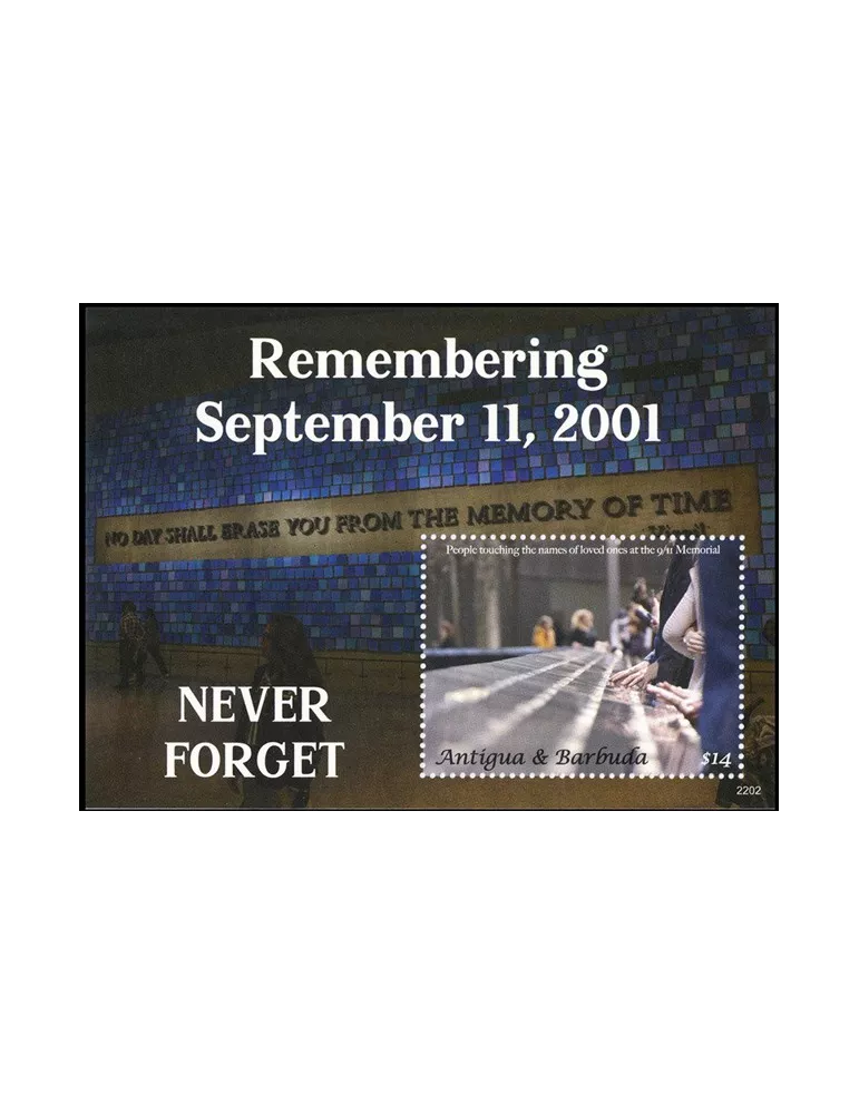 n° 825 - Timbre ANTIGUA Blocs et feuillets