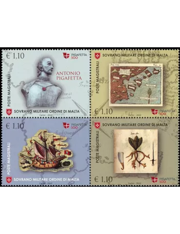 n° 1629/1632 - Timbre ORDRE de MALTE Poste