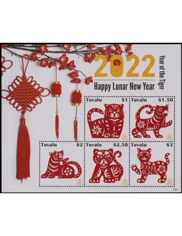 n° 2376/2380 - Timbre TUVALU Poste